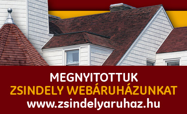 Megnyitottuk webáruházunkt! www.zsindelyaruhaz.hu